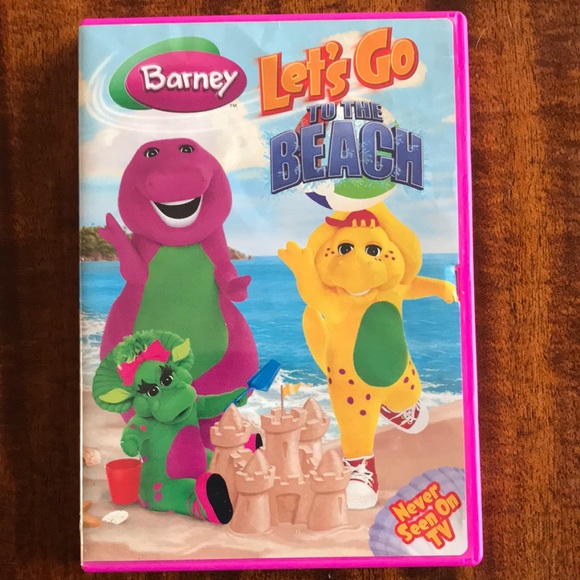 Barney Let’s Go To The Beach Dvd - Picture 1 of 7